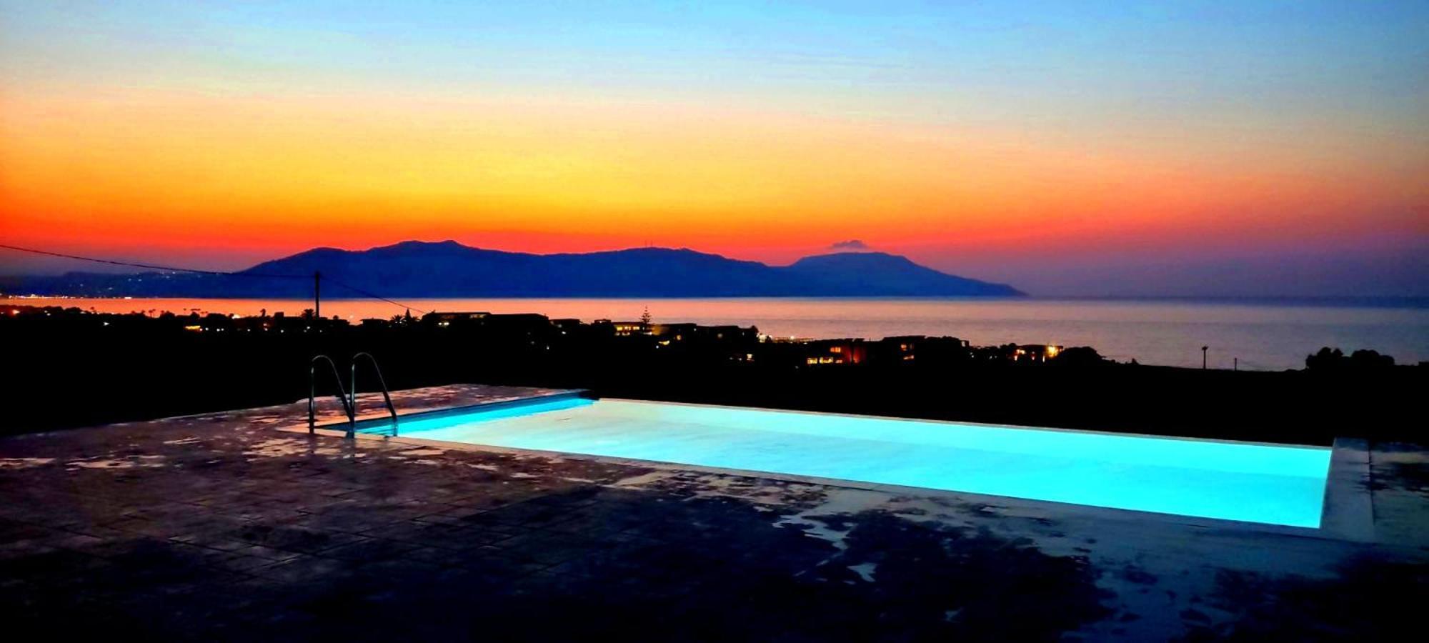 Blue Harmony Villa Dhrámia Exteriér fotografie
